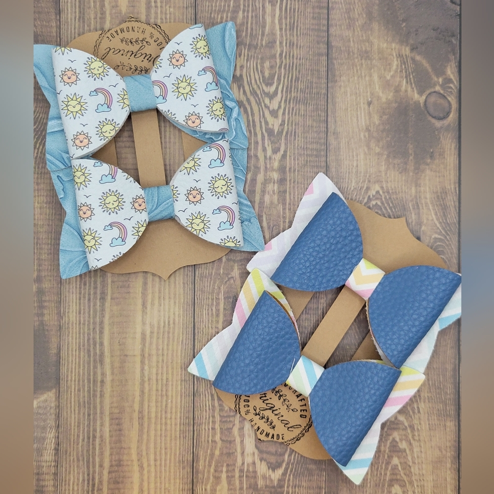 3" hair bows